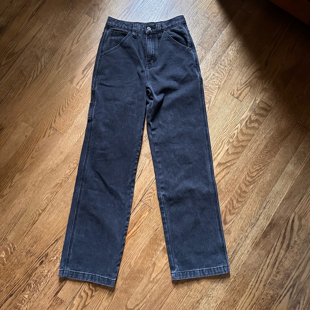 High Rise Black Jeans